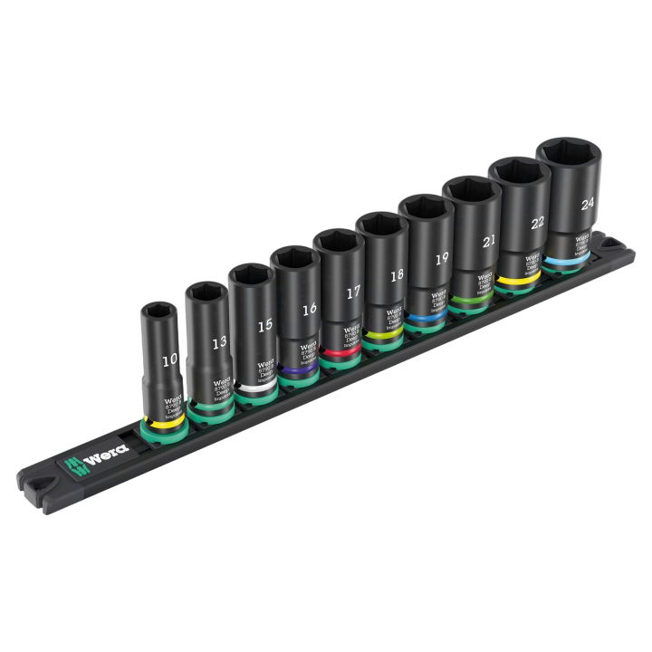 WERA.05005590001 Wera - Socket: 6-angles-set 3/8"