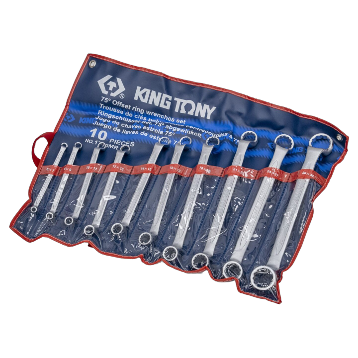 KT-1710MR King Tony - Set di chiavi occhiello,inclinato