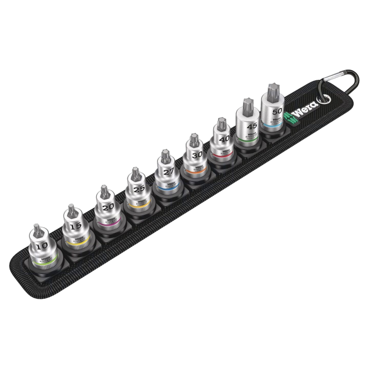 WERA.BELT/B3 Wera - Socket: Torx®-bit-set 3/8"