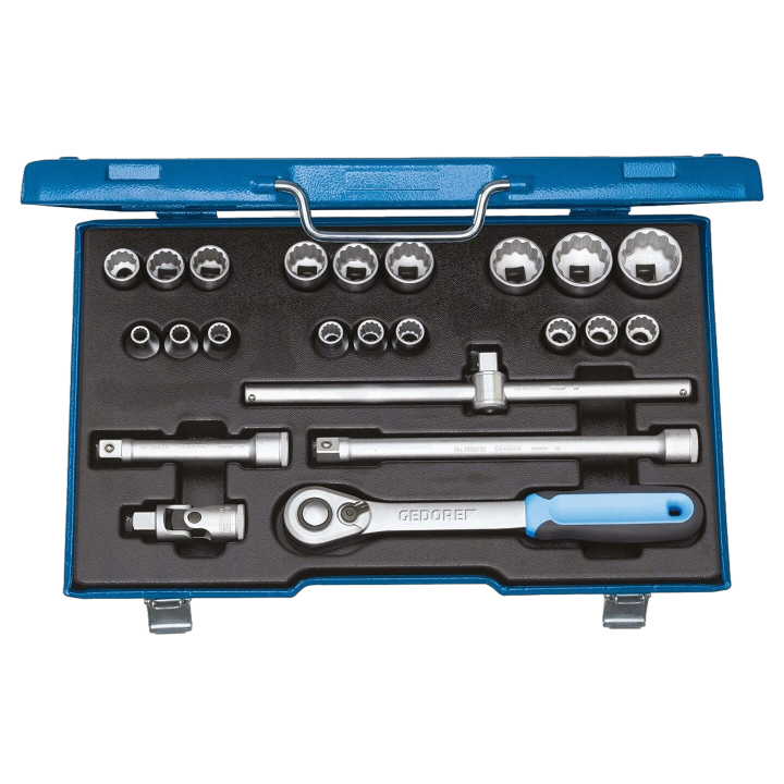 GEDORE-2545845 Gedore - Set di chiavi cricchetto,a tubo