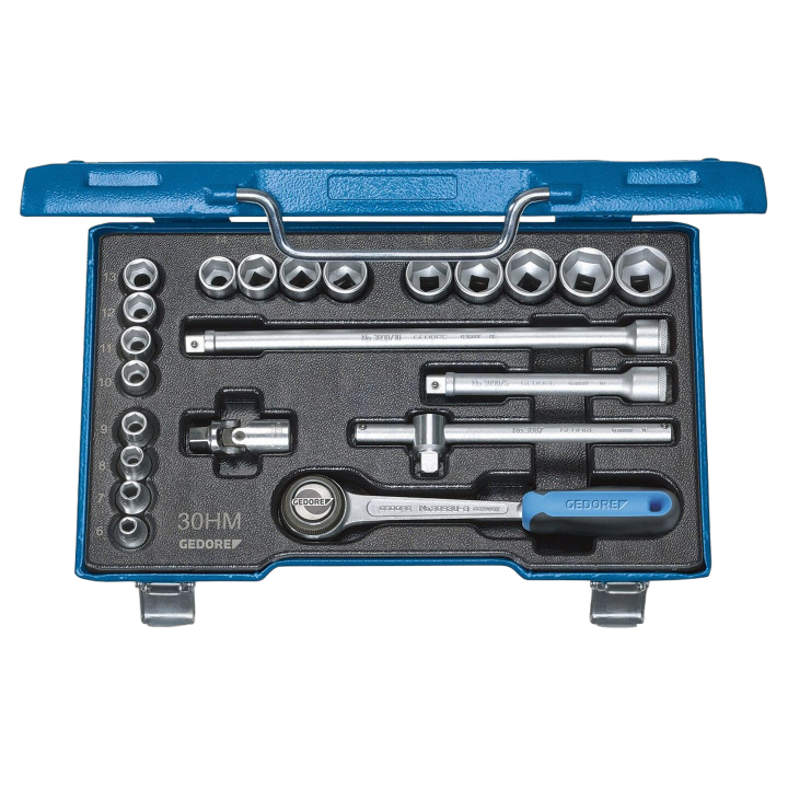 GEDORE-6235470 Gedore - Set di chiavi 6-angoli,cricchetto...