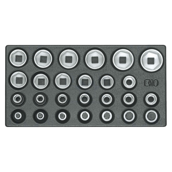 GEDORE-6626580 Gedore - Set di chiavi 6-angoli,innesti a...