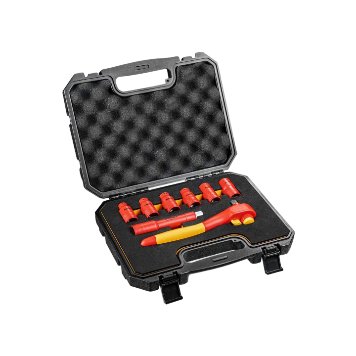 NEO-01-307 Neo Tools - Set di chiavi 6-angoli,isolato,a tubo