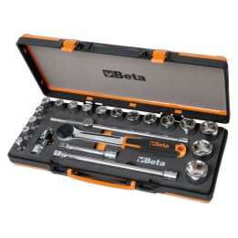 BE920A/C17M Beta - Wrench: socket spanner-set 6-angles,in...