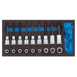 GEDORE-2308940 Gedore - Socket: Torx®-bit-set 1/2"