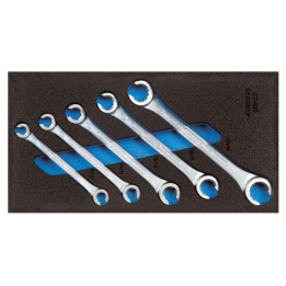 GEDORE-2309068 Gedore - Wrench: ring half-open-set 5pcs.