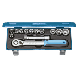 GEDORE-2545829 Gedore - Set di chiavi 6-angoli,cricchetto...