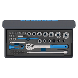 GEDORE-3085031 Gedore - Set di chiavi cricchetto,innesti...