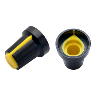 Manopola foro 6mm per potenziometro a pressione