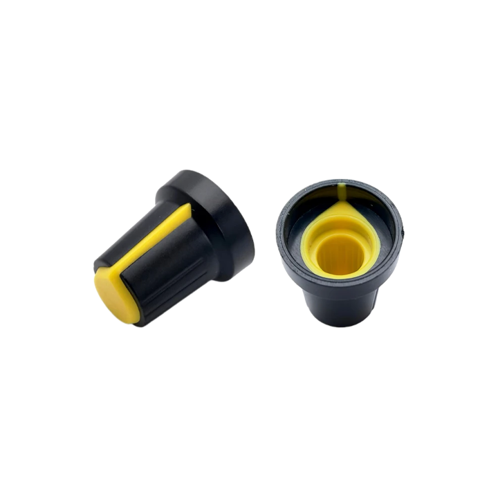 Manopola foro 6mm per potenziometro a pressione