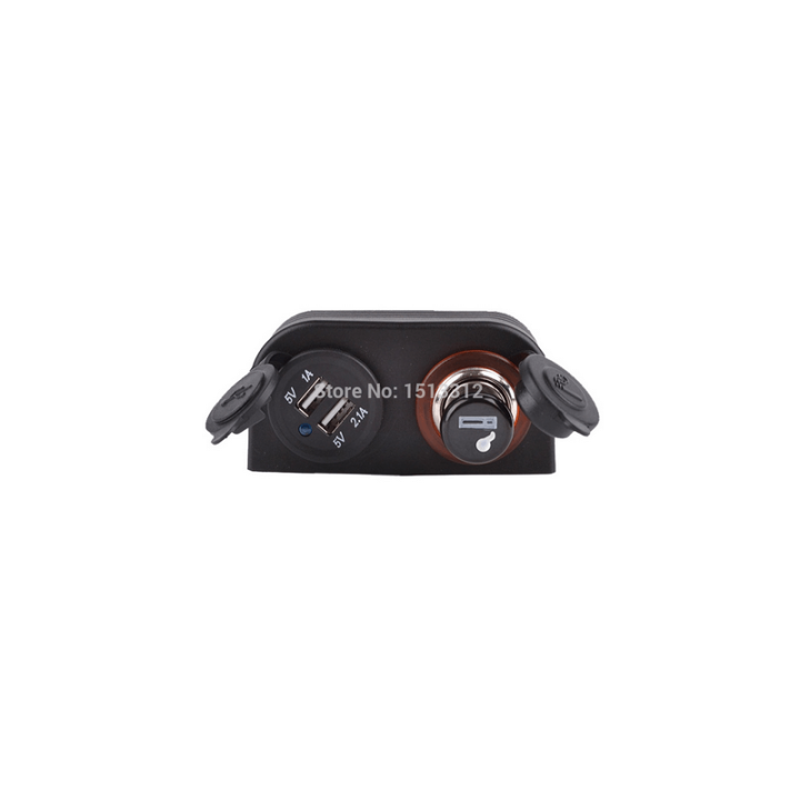 DOPPIA PRESA ACCENDISIGARI + USB