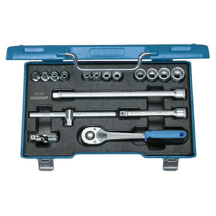 GEDORE-6235980 Gedore - Set di chiavi 6-angoli,cricchetto...