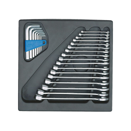 GEDORE-6612520 Gedore - Set di chiavi brugola,combinata