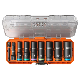 KLEIN-65109IMPCTM Klein Tools - Socket: 6-angles-set 6-an...