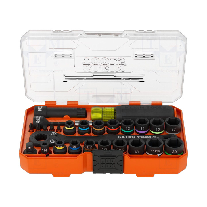 KLEIN-65400KNECT Klein Tools - Socket: 6-angles-set inch,...