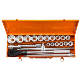 NEO-08-061 Neo Tools - Set di chiavi 6-angoli,a tubo