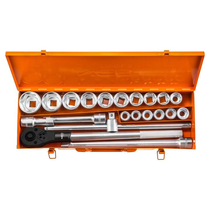 NEO-08-061 Neo Tools - Set di chiavi 6-angoli,a tubo