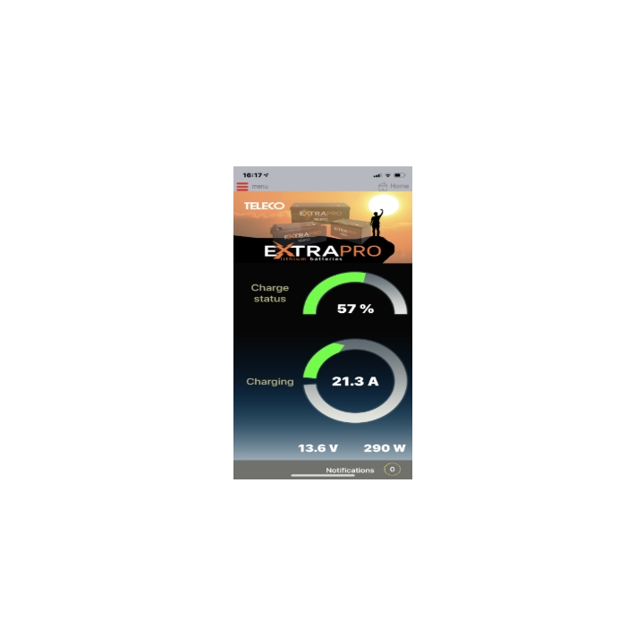 TLI Premium 12/104 DIN Batterie Teleco Ioni di Litio (LiFePO4)