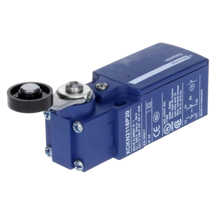 XCKN2118P20 Telemecanique - Finecorsa leva R 35,5 mm, rul...