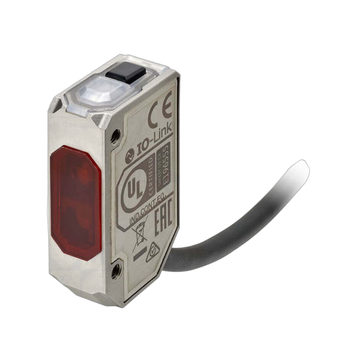 E3AS-L80MN-2M Omron - Sensore fotoelettrico Portata: 10-8...