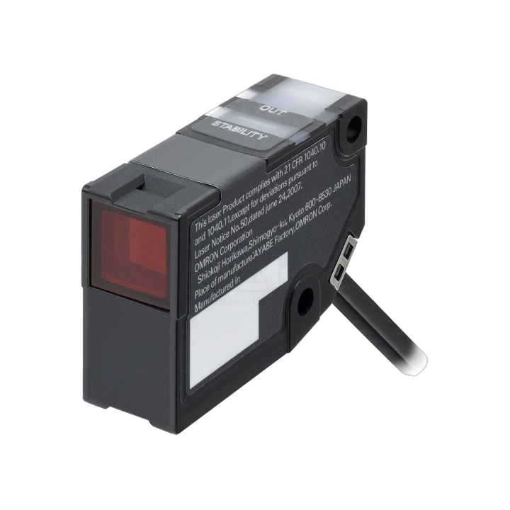 E3NC-LH03-2M Omron - Sensore laser Portata: 8m