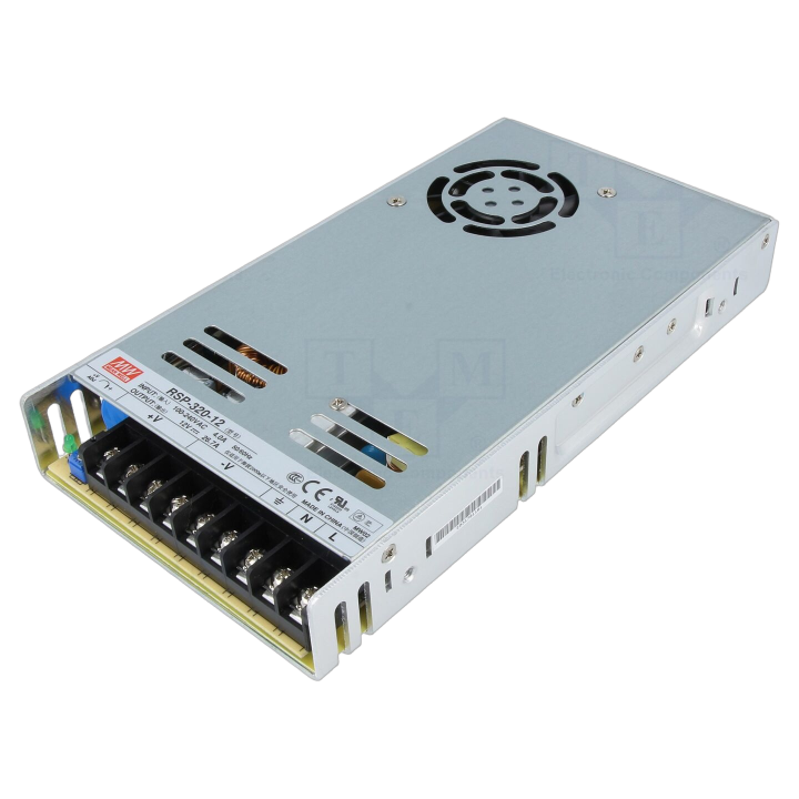 RSP-320-12 Mean Well - Alimentatore: impulsi da incasso,m...