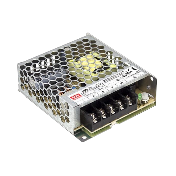 LRS-35-12 Mean Well - Alimentatore: impulsi da incasso,mo...