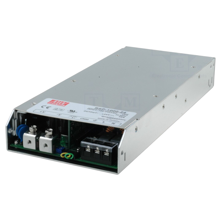 RSP-1000-24 Mean Well - Alimentatore: impulsi da incasso,...