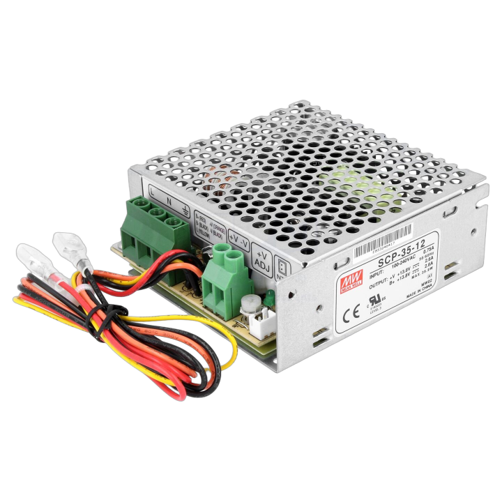 SCP-35-12 Mean Well - Alimentatore: buffer da incasso,mod...