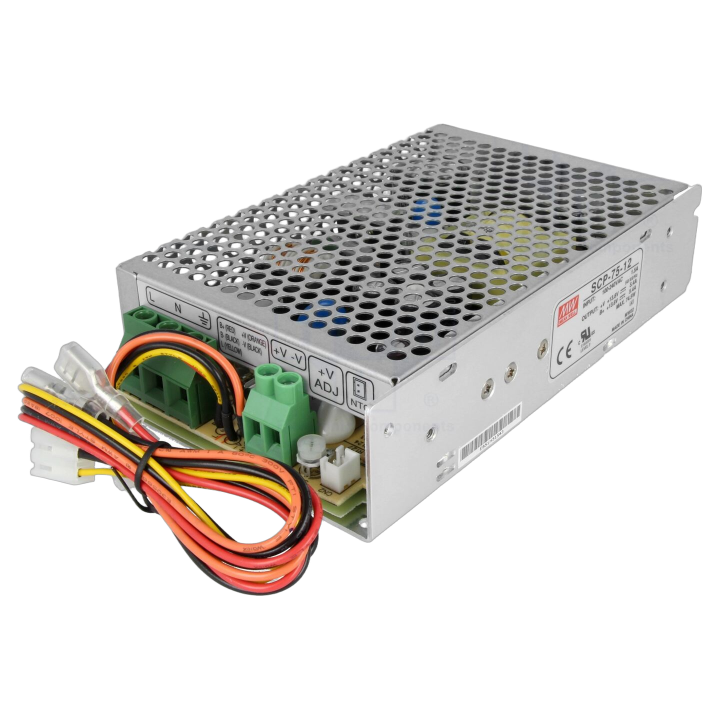 SCP-75-12 Mean Well - Alimentatore: buffer da incasso,mod...