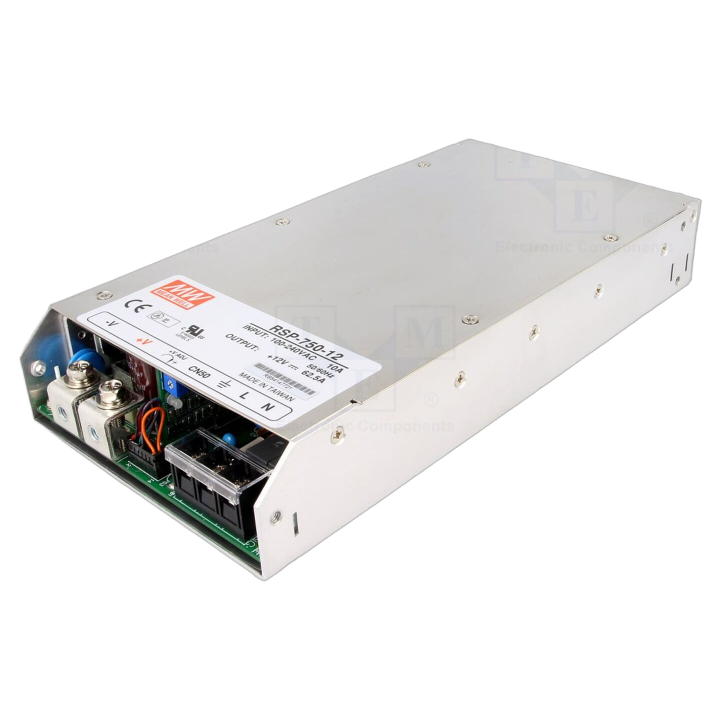 RSP-750-12 Mean Well - Alimentatore: impulsi da incasso,m...
