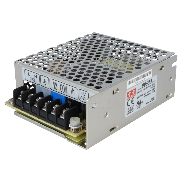 RD-35B Mean Well - Alimentatore: impulsi da incasso,modulare