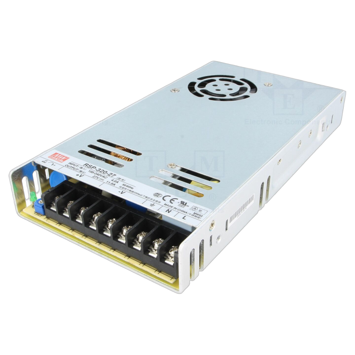 RSP-320-27 Mean Well - Alimentatore: impulsi da incasso,m...