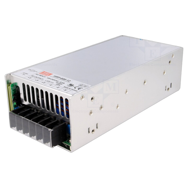 HRP-600-12 Mean Well - Alimentatore: impulsi da incasso,m...
