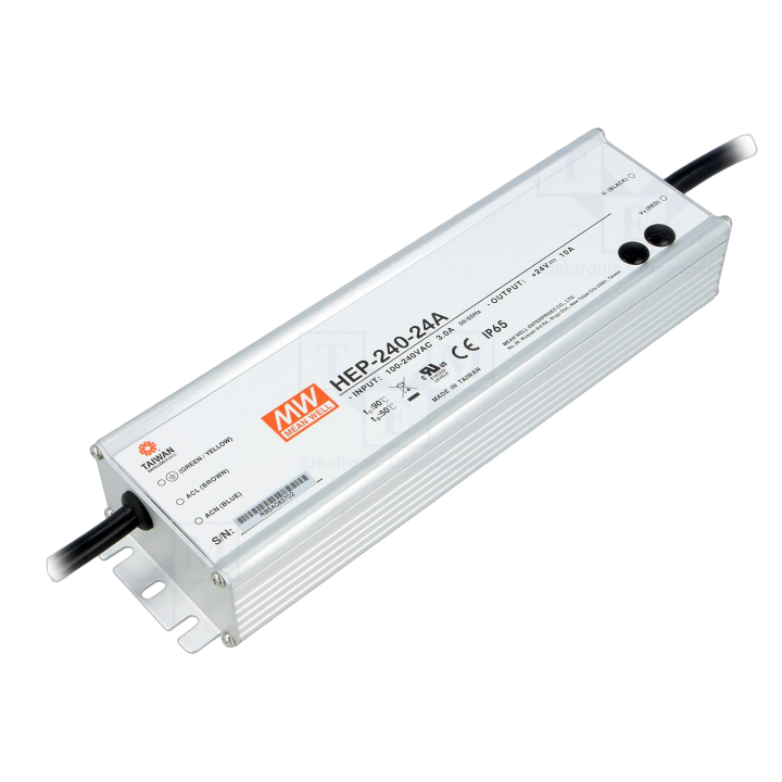 HEP-240-24A Mean Well - Alimentatore: impulsi da incasso,...