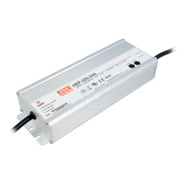 HEP-320-24A Mean Well - Alimentatore: impulsi da incasso,...
