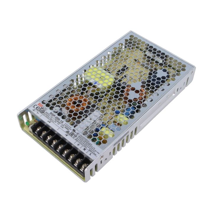 RSP-200-15 Mean Well - Alimentatore: impulsi da incasso,m...