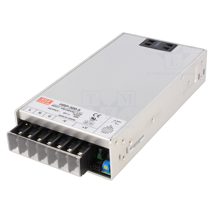 HRP-300-5 Mean Well - Alimentatore: impulsi da incasso,mo...