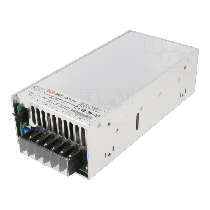 MSP-1000-24 Mean Well - Alimentatore: impulsi da incasso,...