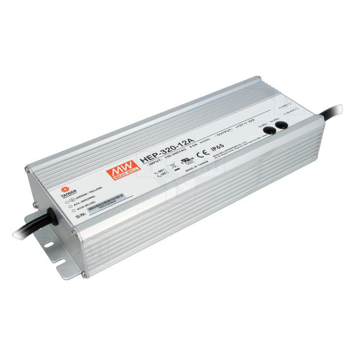 HEP-320-12A Mean Well - Alimentatore: impulsi da incasso,...