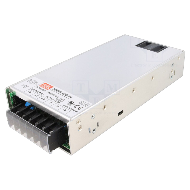 HRPG-450-24 Mean Well - Alimentatore: impulsi da incasso,...