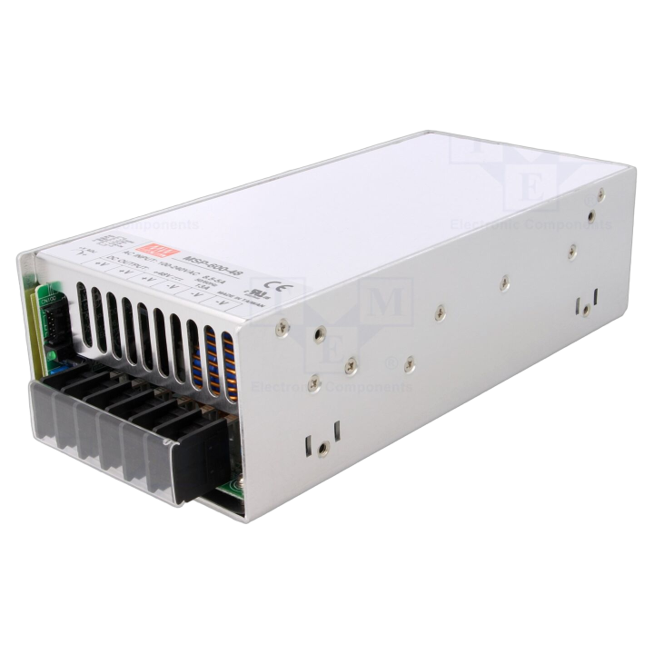 MSP-600-48 Mean Well - Alimentatore: impulsi da incasso,m...