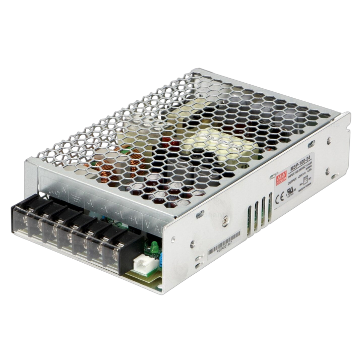 MSP-100-24 Mean Well - Alimentatore: impulsi da incasso,m...