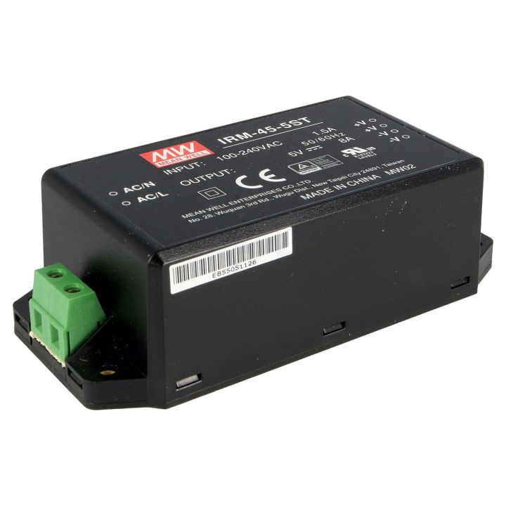 IRM-45-5ST Mean Well - Alimentatore: impulsi da incasso,m...