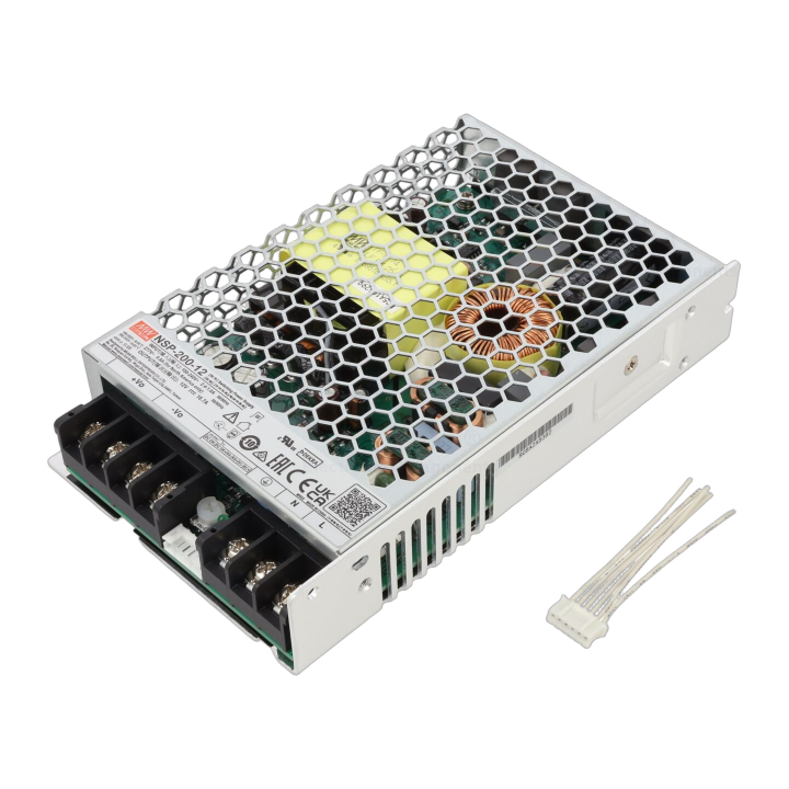 NSP-200-12 Mean Well - Alimentatore: impulsi da incasso,m...