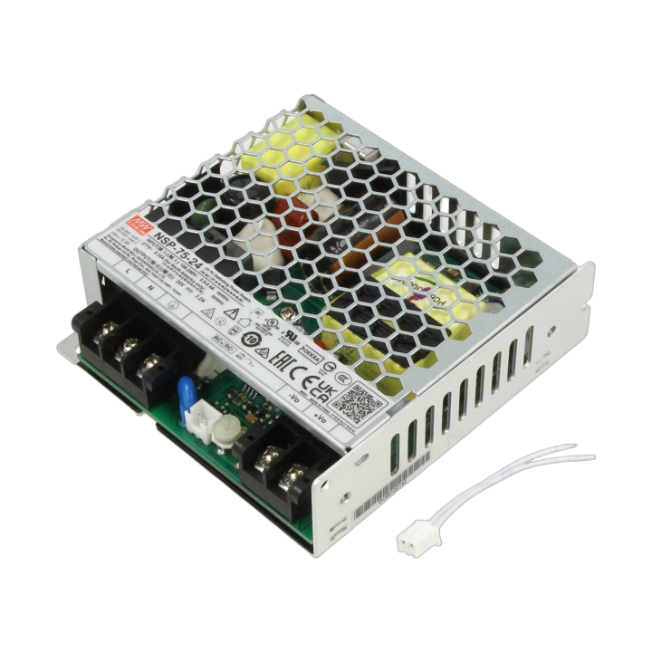 NSP-75-24 Mean Well - Alimentatore: impulsi da incasso,mo...