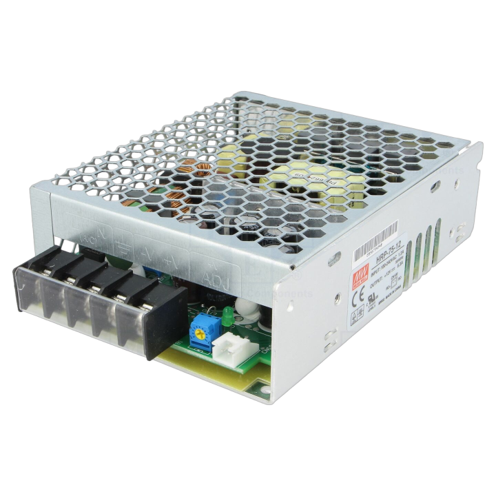 HRP-75-12 Mean Well - Alimentatore: impulsi da incasso,mo...