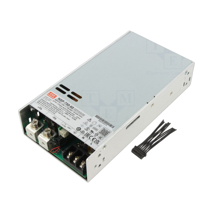 NSP-750-60 Mean Well - Alimentatore: impulsi da incasso,m...
