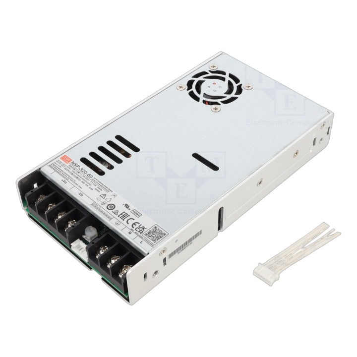 NSP-320-60 Mean Well - Alimentatore: impulsi da incasso,m...
