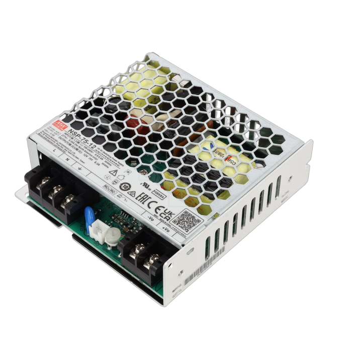 NSP-75-12 Mean Well - Alimentatore: impulsi da incasso,mo...